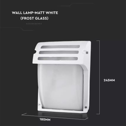 Екстериорен аплик AMALFI 1xE27/60W/230V IP44