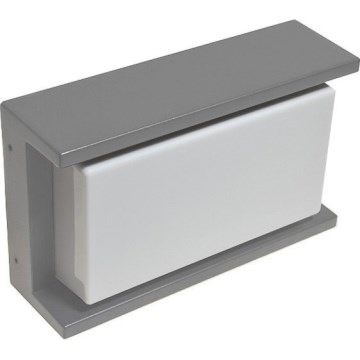 Екстериорен аплик ARAGO 1xE27/60W/230V IP54 сив