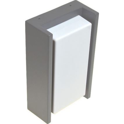 Екстериорен аплик ARAGO 1xE27/60W/230V IP54 сив
