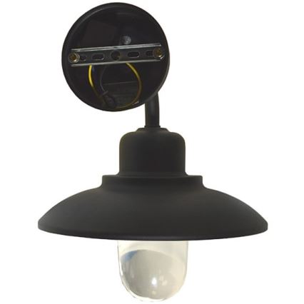 Екстериорен аплик BARD 1xE27/60W/230V IP44 черен