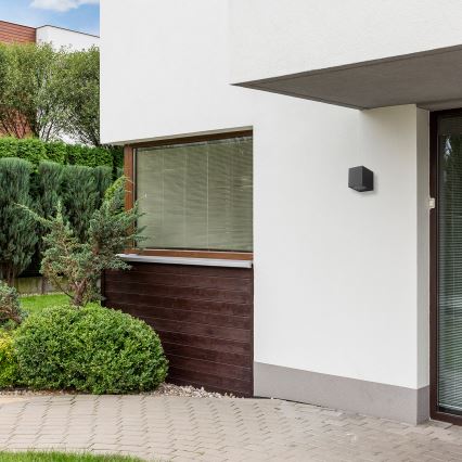 Екстериорен аплик BOKA 1xGU10/60W/230V IP44 черен