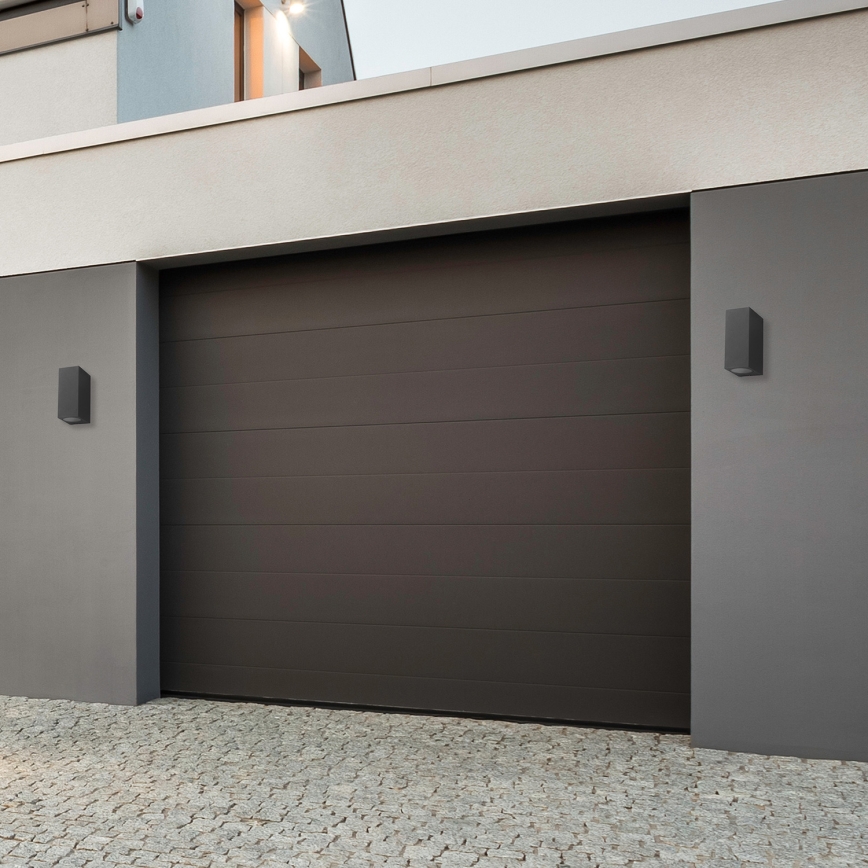 Екстериорен аплик BOKA 2xGU10/60W/230V IP44 черен