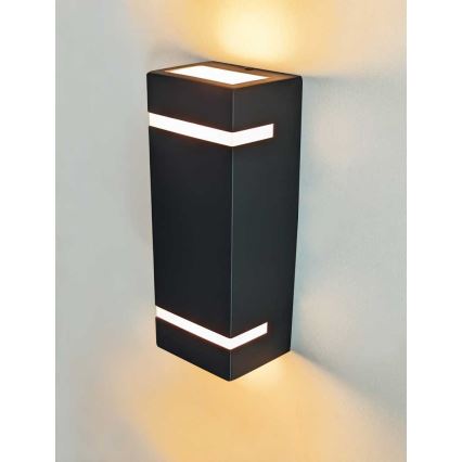 Екстериорен аплик BRICK 2xGU10/7W/230V IP44