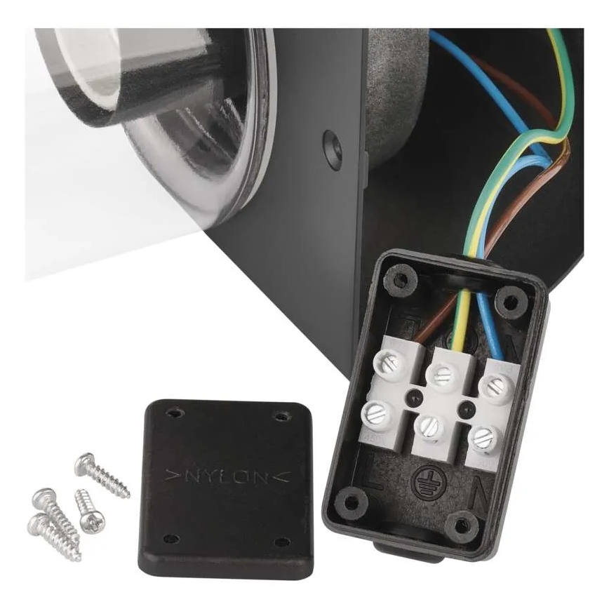 Екстериорен аплик CASSIA 1xE27/15W/230V IP44