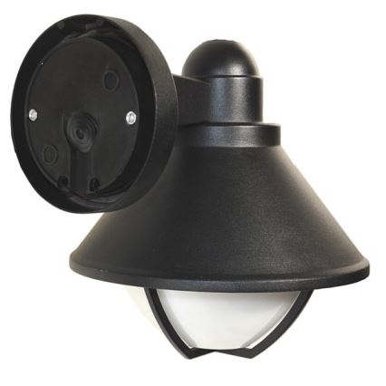 Екстериорен аплик EDINA 1xE27/60W/230V IP44 черен