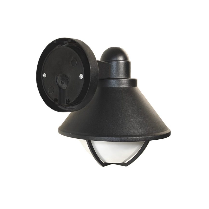 Екстериорен аплик EDINA 1xE27/60W/230V IP44 черен