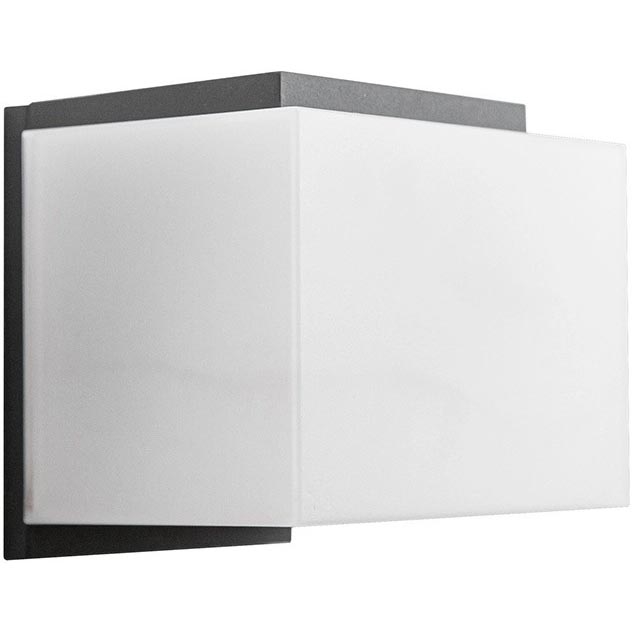 Екстериорен аплик FEDE 1xE27/28W/230V IP44 антрацит