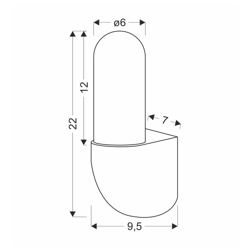 Екстериорен аплик GYNURA 1xGU10/35W/230V IP65 черен