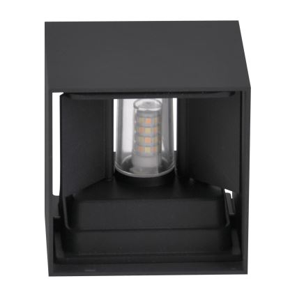 Екстериорен аплик KIOTO 1xG9/5W/230V IP44 черен