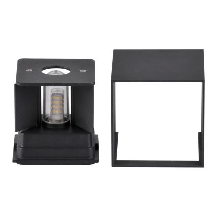 Екстериорен аплик KIOTO 1xG9/5W/230V IP44 черен