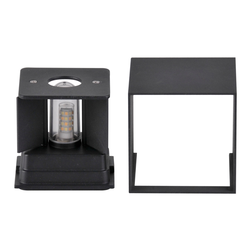 Екстериорен аплик KIOTO 1xG9/5W/230V IP44 черен