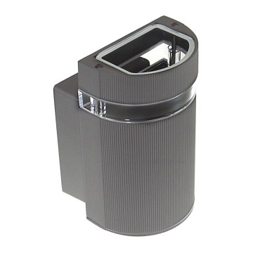 Екстериорен аплик KORTEK 1xGU10/30W/230V IP54 сив