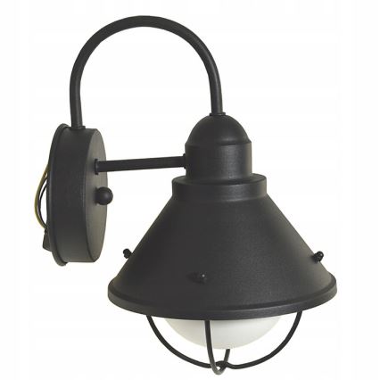 Екстериорен аплик LAVINA 1xE27/60W/230V IP44 черен