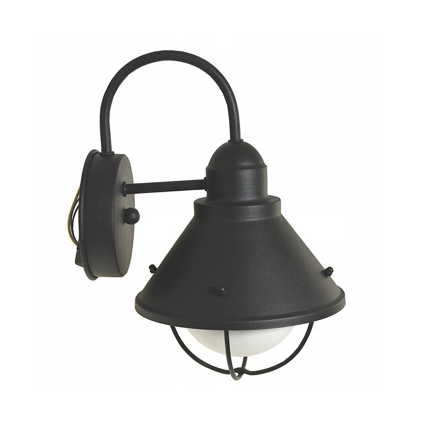 Екстериорен аплик LAVINA 1xE27/60W/230V IP44 черен