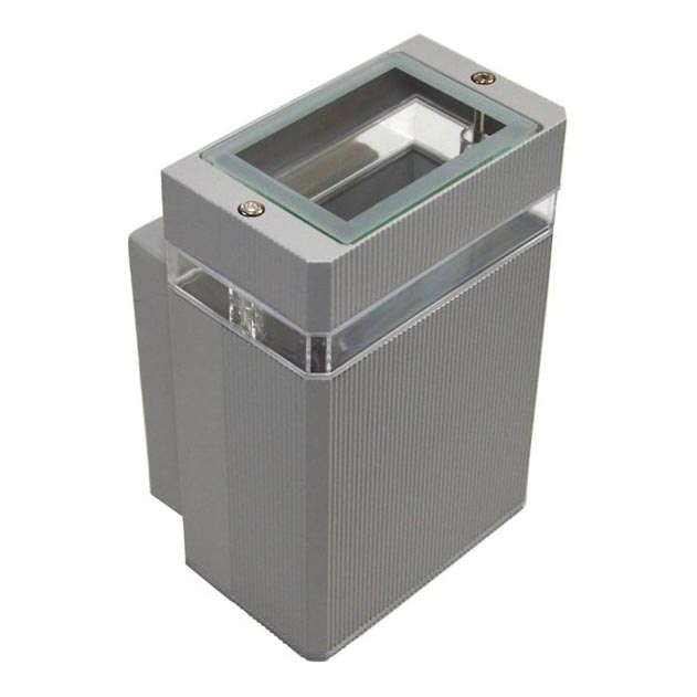Екстериорен аплик LITEK 1xGU10/30W/230V IP54 сив