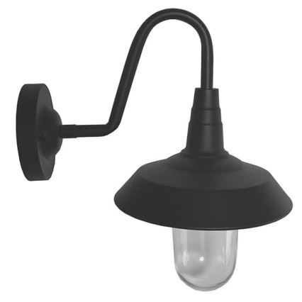 Екстериорен аплик NILDA 1xE27/60W/230V IP44 черен