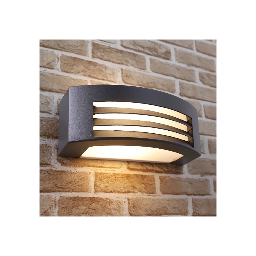 Екстериорен аплик OLIANA 1xE27/60W/230V IP54 антрацит