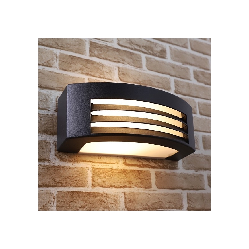 Екстериорен аплик OLIANA 1xE27/60W/230V IP54 черен