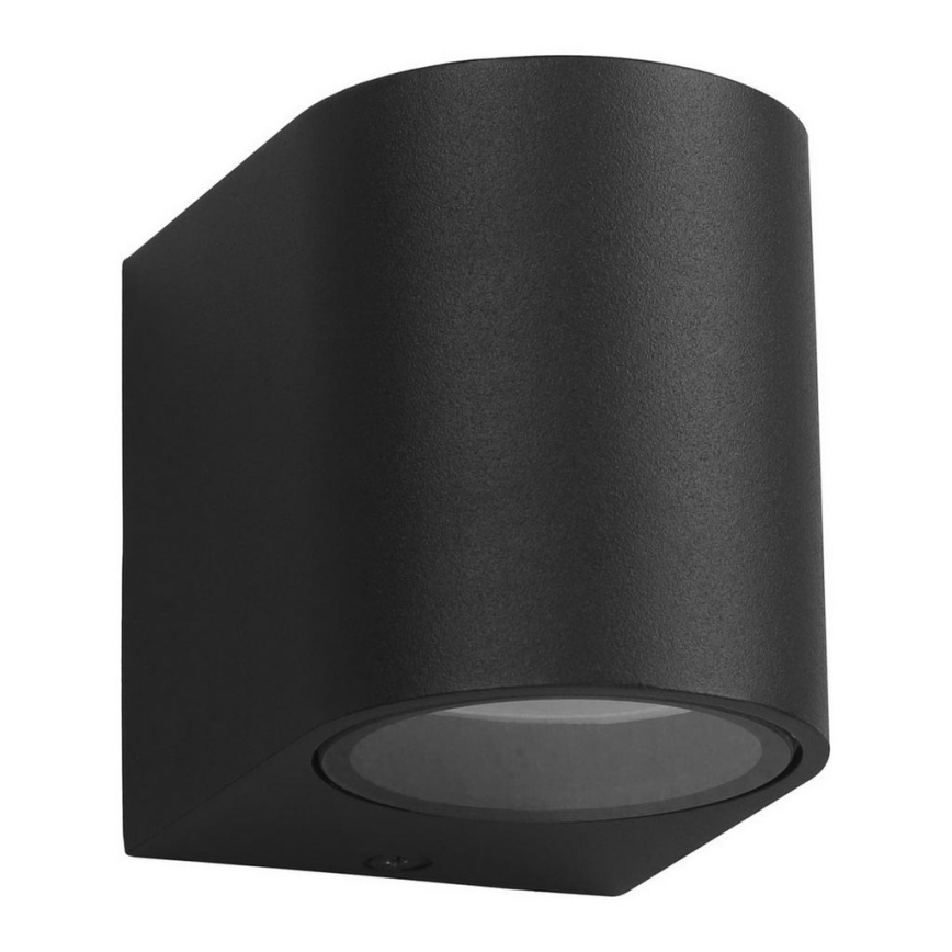 Екстериорен аплик OVALIS 1xGU10/35W/230V IP44 черен