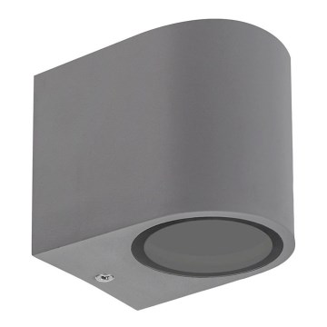 Екстериорен аплик PARETE 1xGU10/6W/230V IP54 сив
