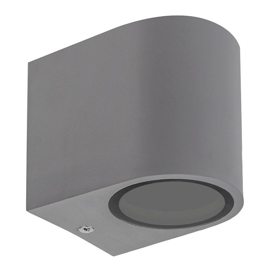 Екстериорен аплик PARETE 1xGU10/6W/230V IP54 сив