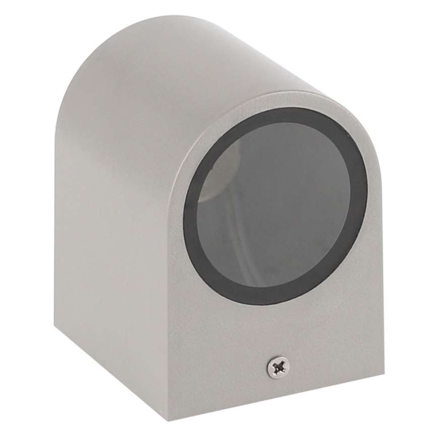 Екстериорен аплик PARETE 1xGU10/6W/230V IP54 сив
