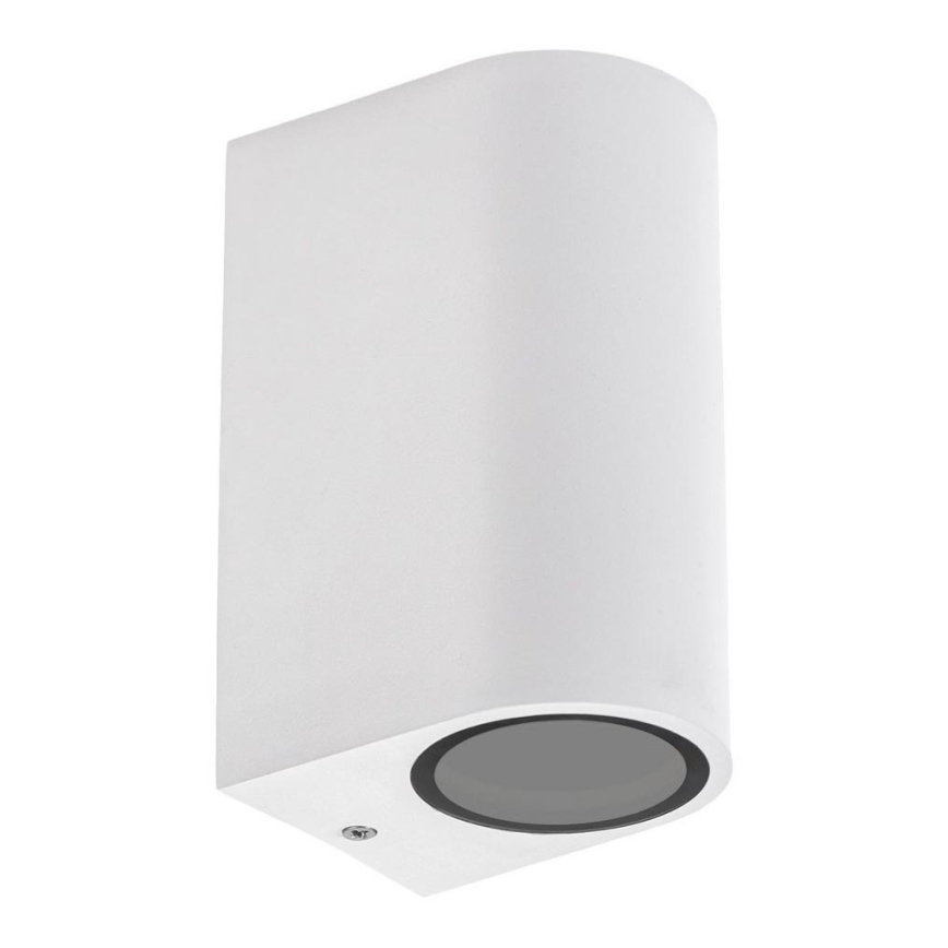 Екстериорен аплик PARETE 2xGU10/6W/230V IP54 бял