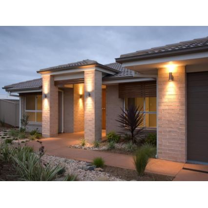 Екстериорен аплик QUAZAR7 2xGU10/11W/230V IP44 сив