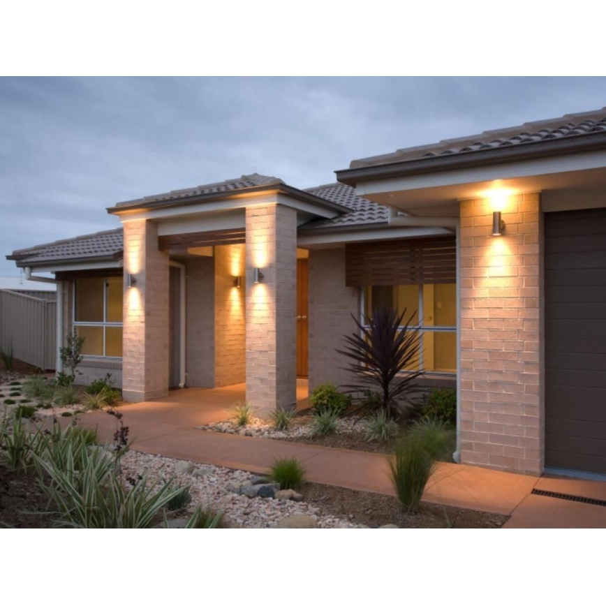 Екстериорен аплик QUAZAR7 2xGU10/11W/230V IP44 сив