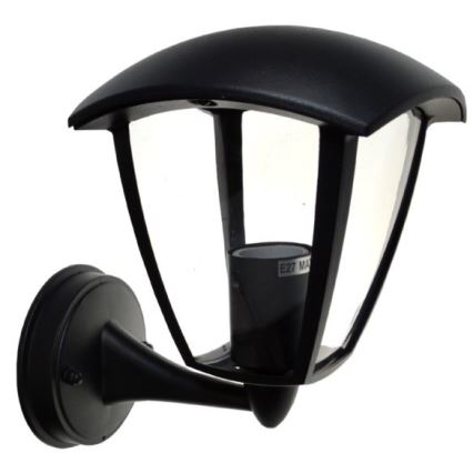 Екстериорен аплик SURVA 1xE27/60W/230V IP44 черен