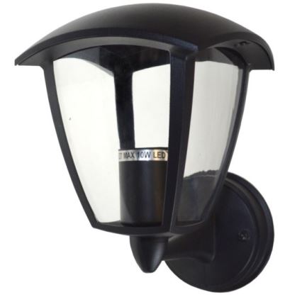 Екстериорен аплик SURVA 1xE27/60W/230V IP44 черен
