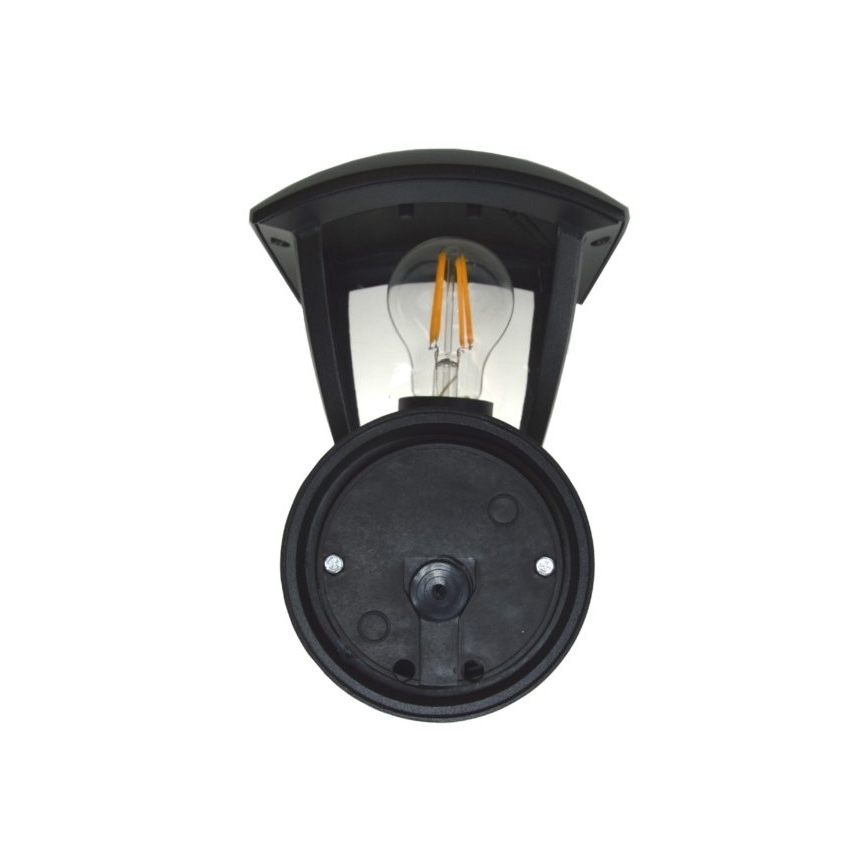 Екстериорен аплик SURVA 1xE27/60W/230V IP44 черен