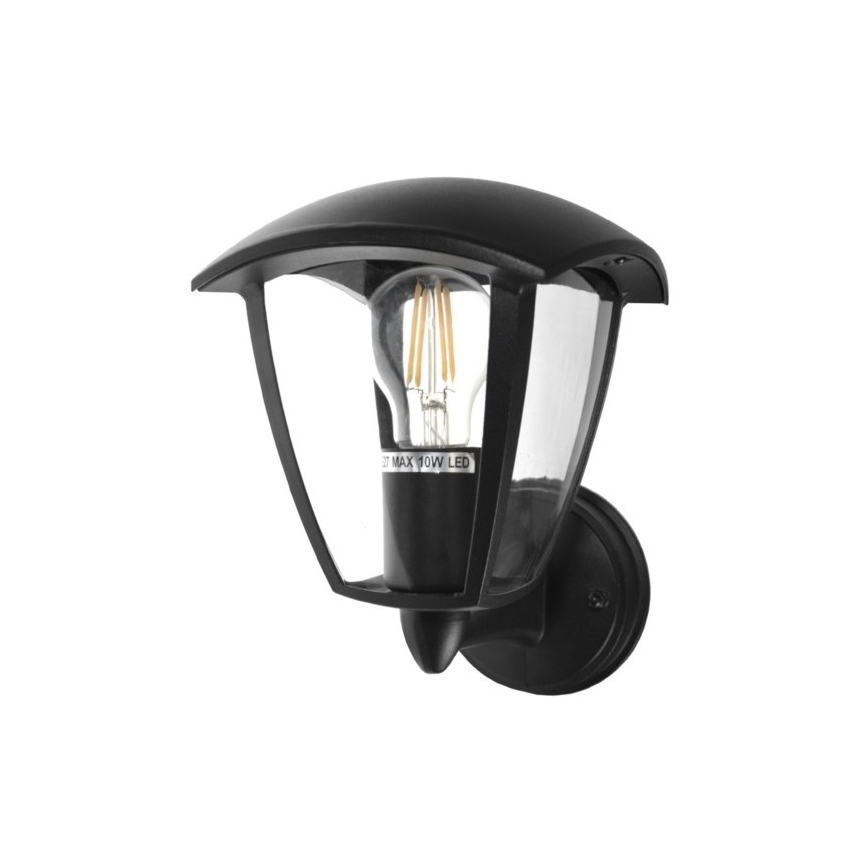 Екстериорен аплик SURVA 1xE27/60W/230V IP44 черен