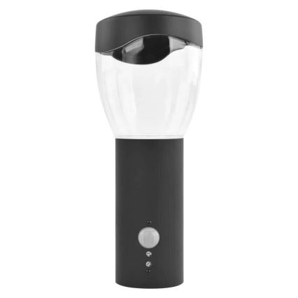 Екстериорен аплик със сензор ARTEO 1xE27/15W/230V IP44