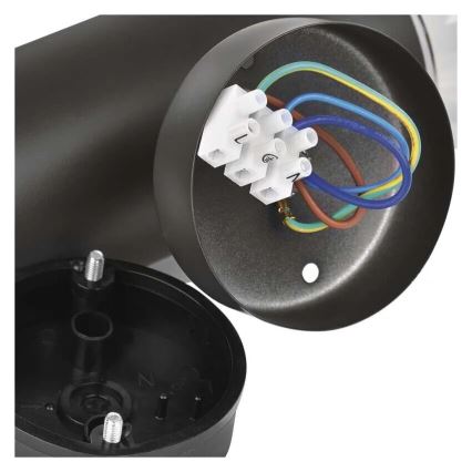 Екстериорен аплик със сензор ARTEO 1xE27/15W/230V IP44