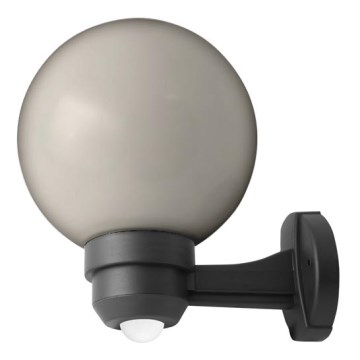 Екстериорен аплик със сензор PARK 1xE27/60W/230V