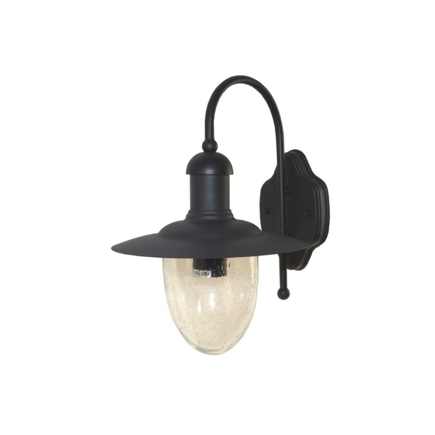 Екстериорен аплик TALISA 1xE27/60W/230V IP44 черен