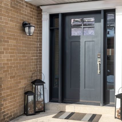 Екстериорен аплик TEVIO KD 1xE27/60W/230V IP54 черен