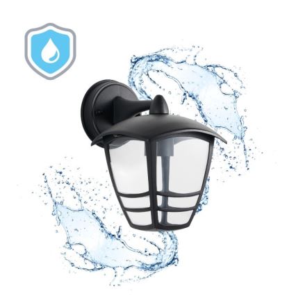 Екстериорен аплик TEVIO KD 1xE27/60W/230V IP54 черен