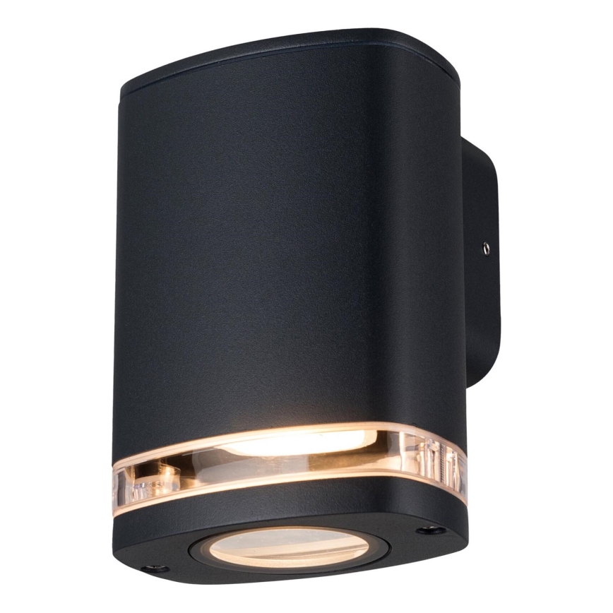 Екстериорен аплик ZEVI 1xGU10/10W/230V IP54 черен