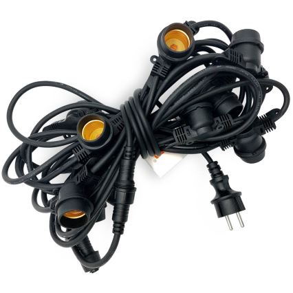 Екстериорен декоративни лампички MIMOSA 10xE27/1,3W/230V IP44 10 m