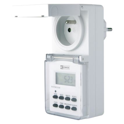Екстериорен дигитален таймер 230V/16A IP44