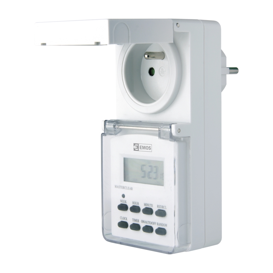 Екстериорен дигитален таймер 230V/16A IP44
