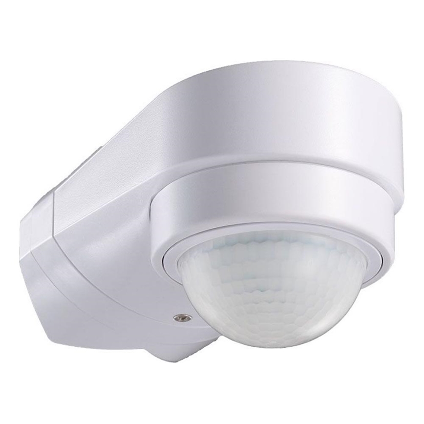 Екстериорен инфрачервен сензор за движение 240° 600W/230V IP65 бял