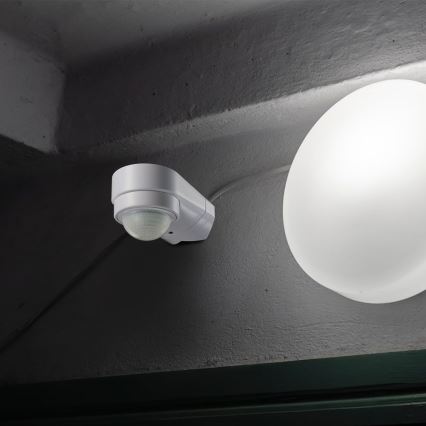 Екстериорен инфрачервен сензор за движение 240° 600W/230V IP65 бял