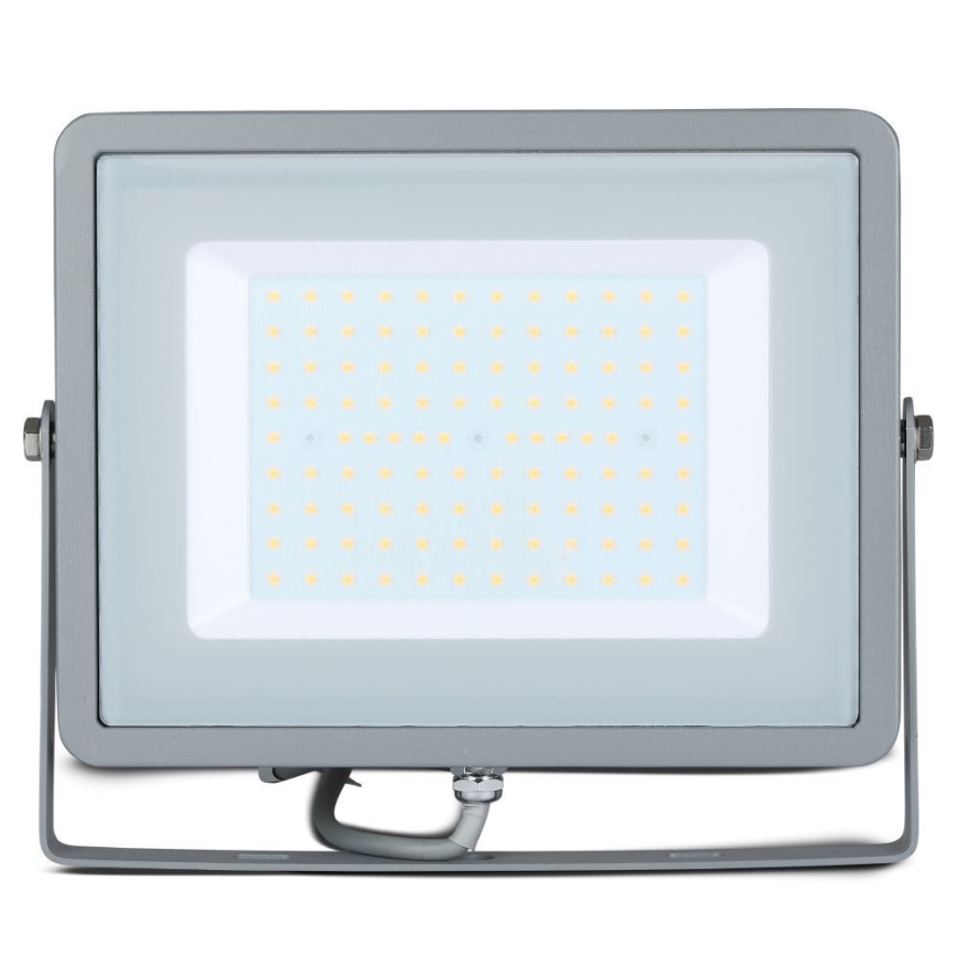 LED Прожектор SAMSUNG CHIP LED/100W/230V 4000K IP65 сив