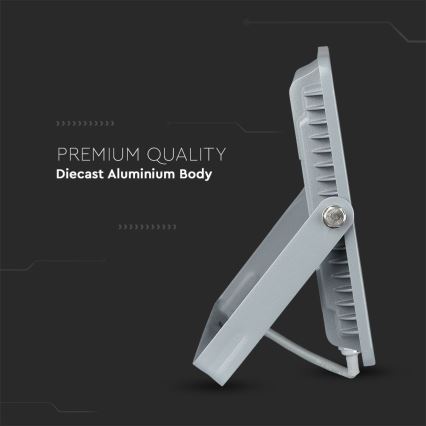 LED Прожектор SAMSUNG CHIP LED/100W/230V 4000K IP65 сив