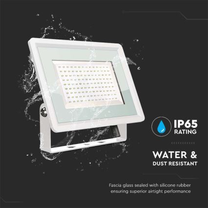 Екстериорен LED прожектор LED/200W/230V 4000K IP65 бял