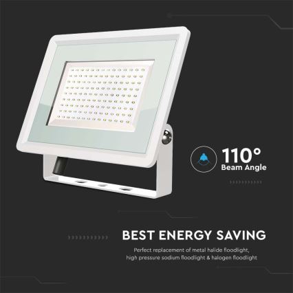 Екстериорен LED прожектор LED/200W/230V 4000K IP65 бял