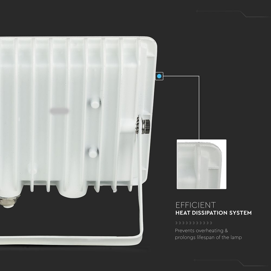 Екстериорен LED прожектор LED/200W/230V 4000K IP65 бял